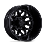 Fuel D871 FLUX DUALLY Blackout 20x8.25 -227 8X165.1 117