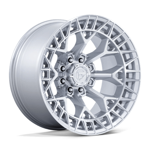 Fuel FC873 CHARGER Gloss Silver W/ Machined Face 22x12 -44 8X180 124.2