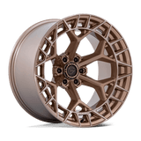 Fuel FC873 CHARGER Platinum Bronze 17x9 -12 5X127 71.5