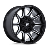Fuel FC880 SUPER C Gloss Black Milled 22x10 +10 8X170 125.1