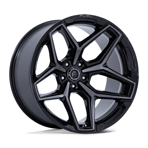 Fuel FLUX Gloss Black Brush Fc Gray Ddt 17x9 +1 5X127 71.5