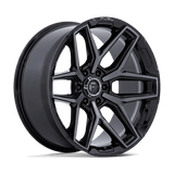 Fuel FLUX Gloss Black Brush Fc Gray Ddt 17x9 +1 6X139.7 106.1