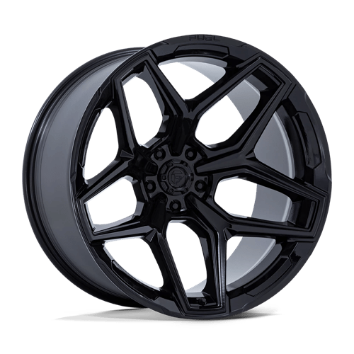 Fuel FLUX Gloss Black 17x9 -12 6X135 87.1