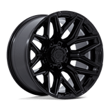 Fuel FLUX Gloss Black 22x10 -18 8X180 124.2