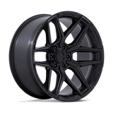 Fuel FLUX Blackout 18x9 +20 6X139.7 106.1
