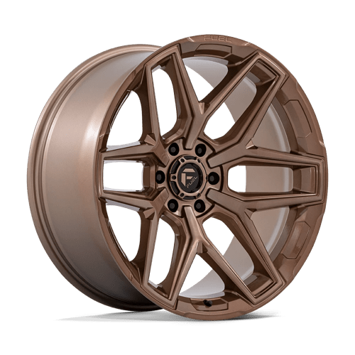 Fuel FLUX Platinum Bronze 22x12 -44 6X135 87.1