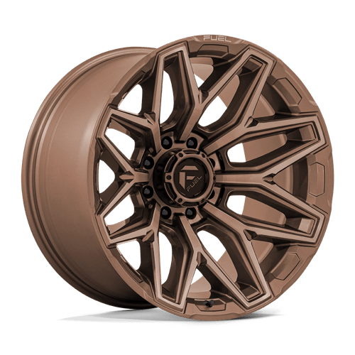 Fuel FLUX Platinum Bronze 22x12 -44 8X180 124.2