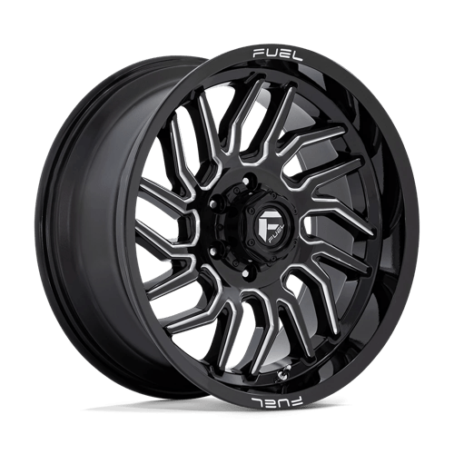 Fuel D807 HURRICANE Gloss Black Milled 20x9 +1 6X135 87.1