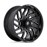 Fuel D807 HURRICANE Gloss Black Milled 20x9 +1 6X135 87.1