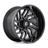 Fuel D807 HURRICANE Gloss Black Milled 20x9 +1 5X127 71.5