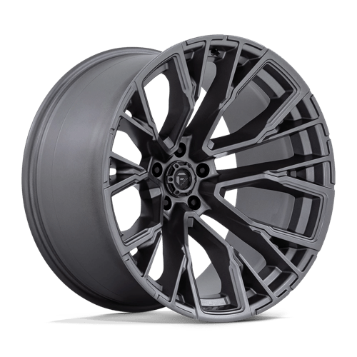 Fuel D848 REBAR Matte Gunmetal 22x12 -44 5X127 71.5