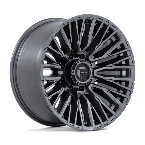 Fuel D848 REBAR Matte Gunmetal 20x10 -18 8X165.1 125.2