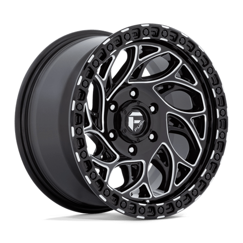 Fuel D840 RUNNER OR Gloss Black Milled 17x9 -12 6X135 87.1