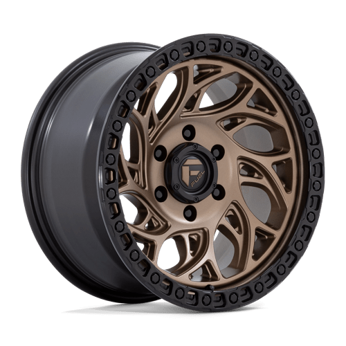 Fuel D841 RUNNER OR Bronze W/ Black Ring 18x9 -12 6X135 87.1