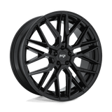 Niche M224 GAMMA Gloss Black 24x10 +35 5X120 74.1