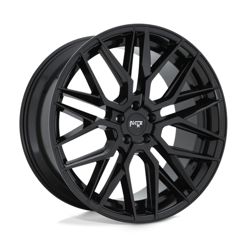 Niche M224 GAMMA Gloss Black 22x10.5 +35 5X130 84.1