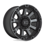 XD XD852 GAUNTLET Satin Black W/ Gray Tint 20x10 -18 5X127/5X139.7 78.1