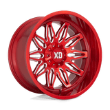 XD XD859 GUNNER Candy Red Milled 20x10 -18 6X135/6X139.7 106.1