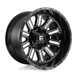 Fuel D620 HARDLINE Gloss Black Milled 20x9 +20 8X165.1 125.1