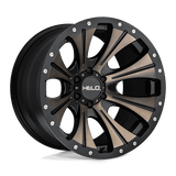 Helo HE901 Satin Black Machined W/ Dark Tint 17x9 -12 6X139.7 106.25