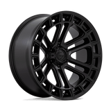 Fuel D718 HEATER Matte Black 22x10 -13 6X139.7 106.1