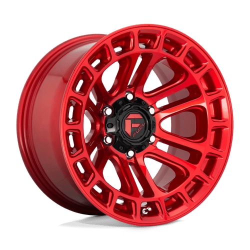 Fuel D719 HEATER Candy Red Machined 20x9 +01 6X135 87.1