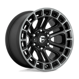 Fuel D720 HEATER Matte Black Double Dark Tint Machined 18x9 +01 6X135 87.1
