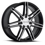 Helo HE884 Gloss Black W/ Machined Face 20x8 +45 5X114.3/5x120 74.1