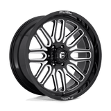 Fuel D662 IGNITE Gloss Black Milled 22x12 -43 5X127 78.1
