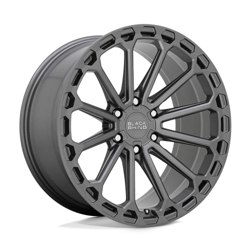Black Rhino Hard Alloys KAIZEN Matte Gunmetal 20x9.5 -18 6X139.7 112.1