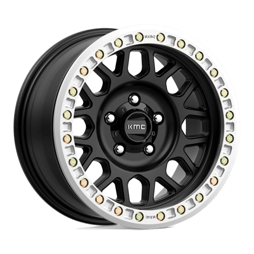 KMC KM234 GRENADE DESERT BEADLOCK Satin Black 20x9 -12 8X170 125.1