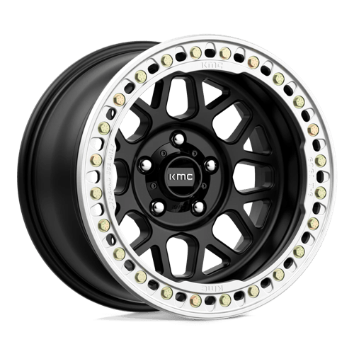 KMC KM235 GRENADE CRAWL BEADLOCK Satin Black 18x9 +10 8X165.1 125.5