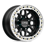 KMC KM235 GRENADE CRAWL BEADLOCK Satin Black 17x9 -38 8X165.1 125.5