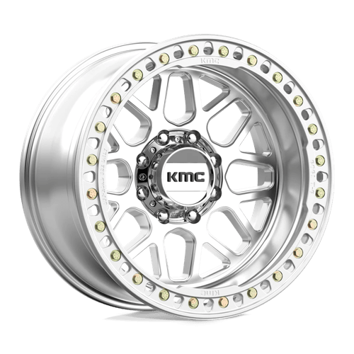 KMC KM235 GRENADE CRAWL BEADLOCK Machined 20x10 -48 8X170 125.5