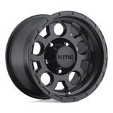 KMC KM522 ENDURO Matte Black 17x9 -6 5X127 83.5