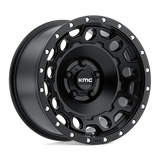 KMC KM529 HOLESHOT Satin Black 17x9 -12 6X139.7 106.25