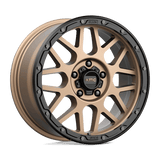 KMC KM535 GRENADE OFF-ROAD Matte Bronze W/ Matte Black Lip 18x8.5 +35 5X127 71.5