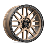 KMC KM535 GRENADE OFF-ROAD Matte Bronze W/ Matte Black Lip 20x9 +18 5X150 110.5
