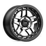 KMC KM540 RECON Satin Black Machined 18x8.5 +18 5X150 110.5