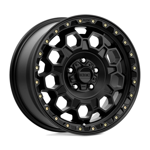 KMC KM545 TREK Satin Black 17x9 -12 6X139.7 106.1