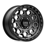 KMC KM545 TREK Satin Black W/ Gray Tint 17x9 +18 6X114.3 66.06