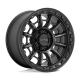KMC KM547 CARNAGE Satin Black W/ Gray Tint 17x9 -12 6X139.7 106.1