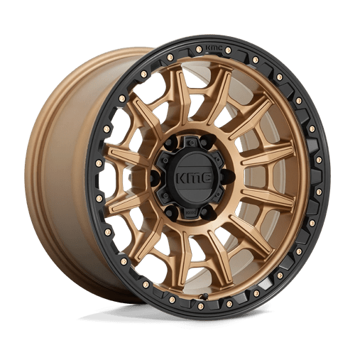 KMC KM547 CARNAGE Matte Bronze W/ Black Lip 17x9 +0 6X135 87.1