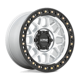 KMC KM549 GRS Machined W/ Satin Black Lip 17x9 +18 6X120 66.9