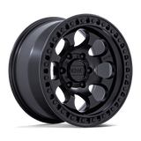 KMC KM550 RIOT SBL Satin Black 17x9 -12 5X127 71.5