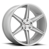 KMC KM711 PRISM Brushed Silver 22x9 +35 5X120 74.1