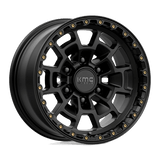 KMC KM718 SUMMIT Satin Black 17x8.5 +0 6X135 87.1