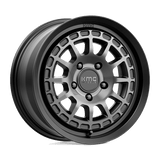 KMC KM719 CANYON Satin Black W/ Gray Tint 17x8 +35 5X114.3 72.56