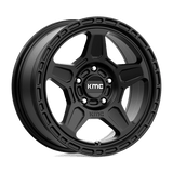 KMC KM721 ALPINE Satin Black 16x7 +15 5X114.3 72.6