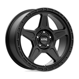 KMC KM721 ALPINE Satin Black 18x8 +38 5X120 74.1